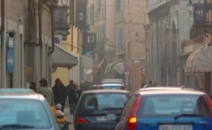 Traffico  nel centro storico