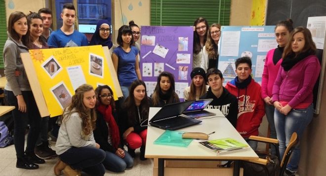 I ragazzi che hanno dato vita al progetto