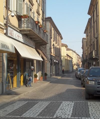 Via Emilia dove si trova lo studio del medico