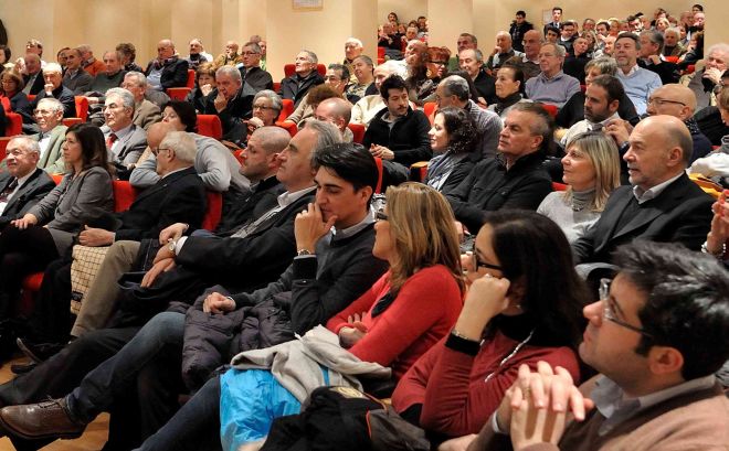 Parte del pubblico presente