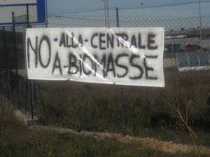 no alla centrale biomasse - I