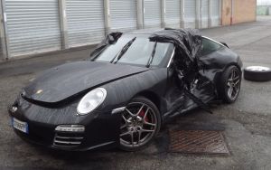 La porche nera dei banditi