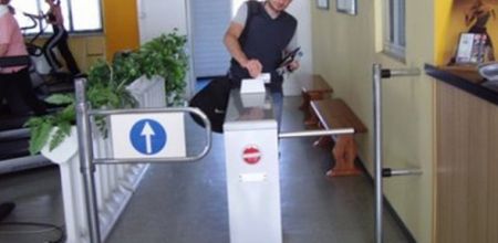 L'ingresso della palestra American Club