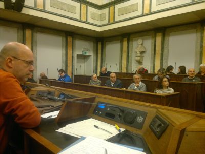 Un momento della riunione della Consulta del volontariato