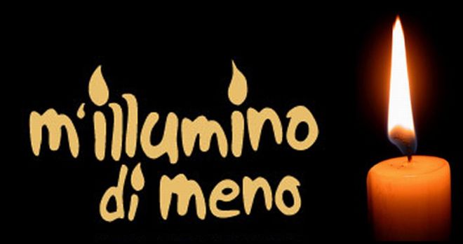m'illumino di meno . L
