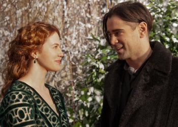 Jesssica Brown Findlay e Colin Farrell