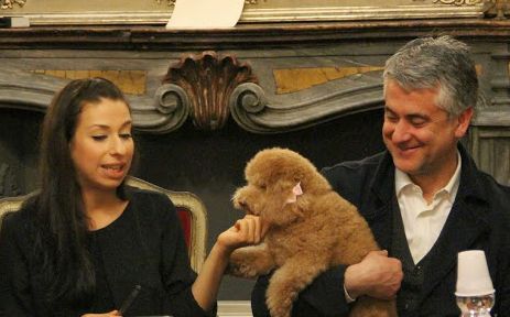 Irene de Vitti con Barosini