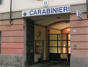 La sede dei Carabinieri di Alessandria