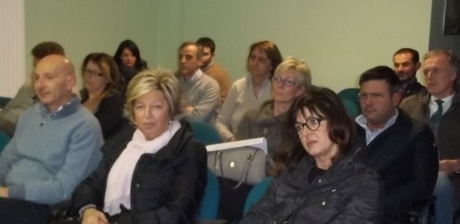 Una aprte dei Commercianti presenti all'incontro