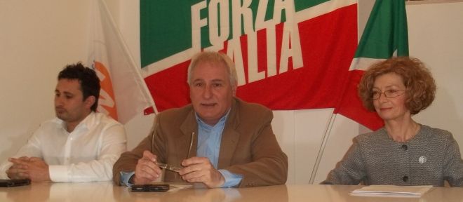 Un momento della conferenza stampa