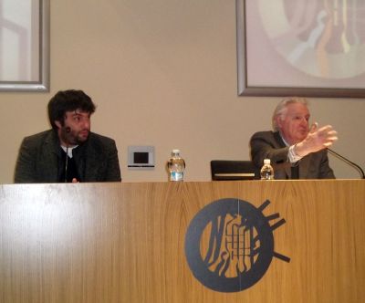 Un momento dell'incontro 