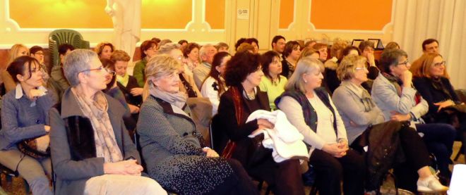 Una parte del pubblico presente