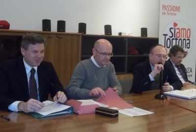 Da sinistra: De Luca, Zanardi, Bonadeo e Promutico