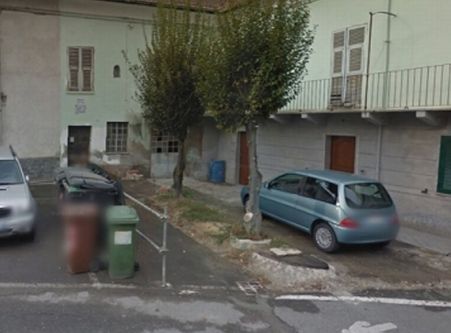 La casa in cui si è verificato il crollo