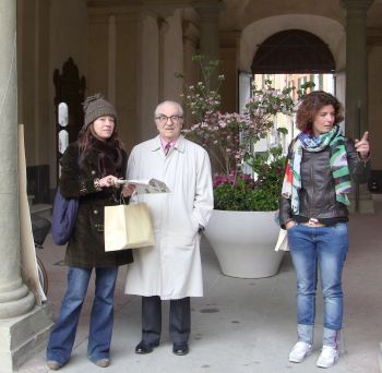 Gualtiero Marchesi in visita a Novi 