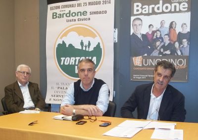 La presentazione della lista