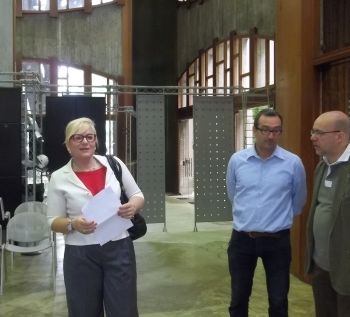 Un momento della conferenza stampa 