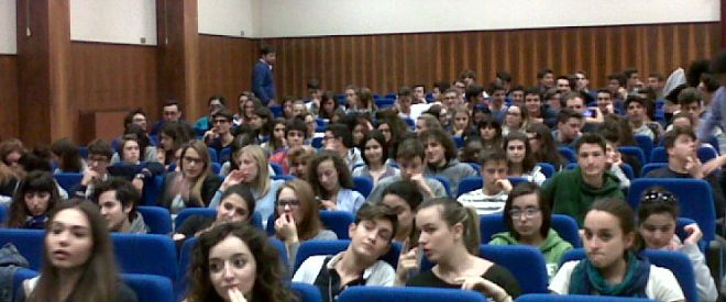 Parte dei giovani presenti