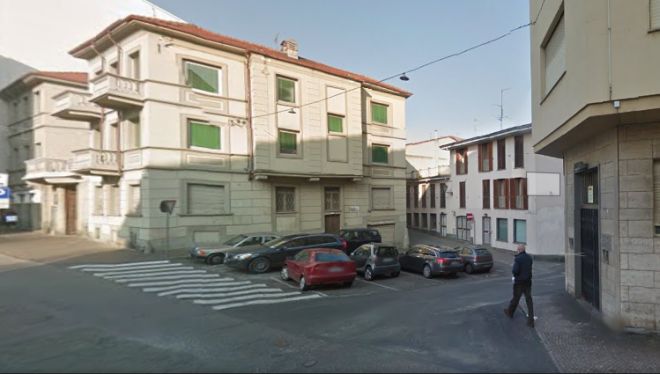 Valenza, l'inizio di via Banda Lenti, dov'è accaduto il fatto