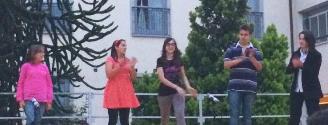 I cinque ragazzi protagonisti 