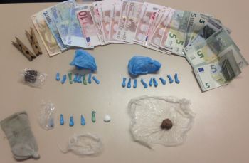 La droga sequestrata