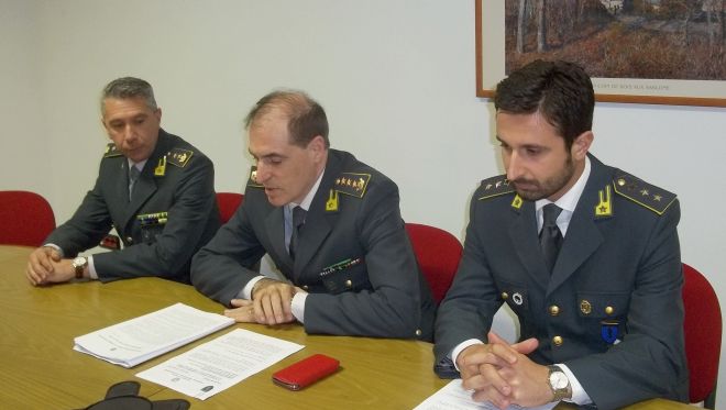 Un momento della conferenza stampa 