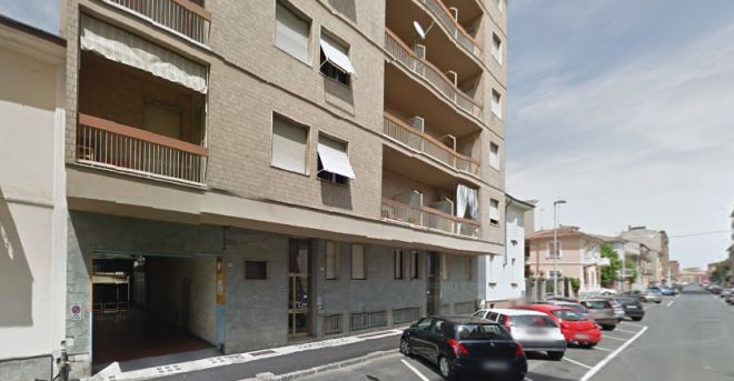 Il palazzo di via Galileo Galilei dove è stata ritrovata la bomba