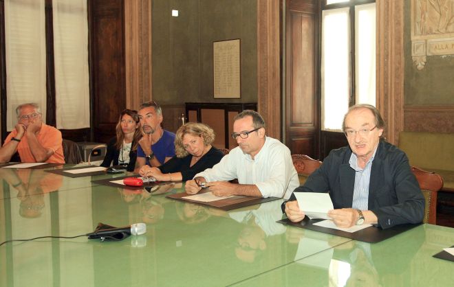 Un momento della Conferenza stampa