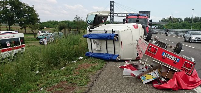 L'incidente sull'autostrada