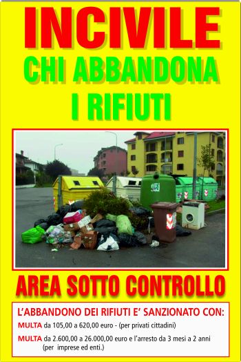 incivile rifiuti -I