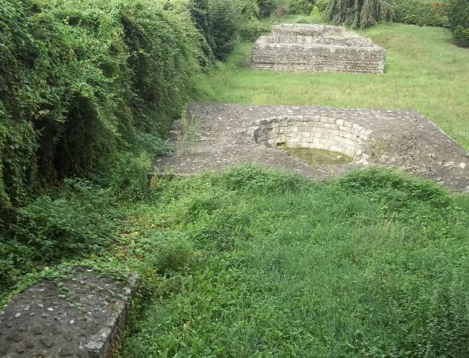 Resti romani all'ex fitteria