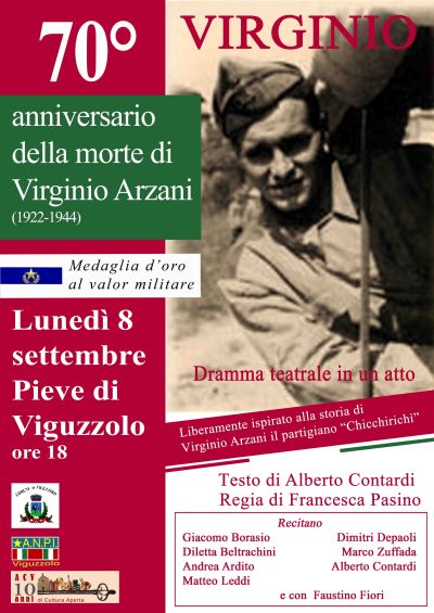 Locandina Virginio Arani