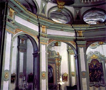 Uno scorcio della chiesa di San Giovanni Battista 