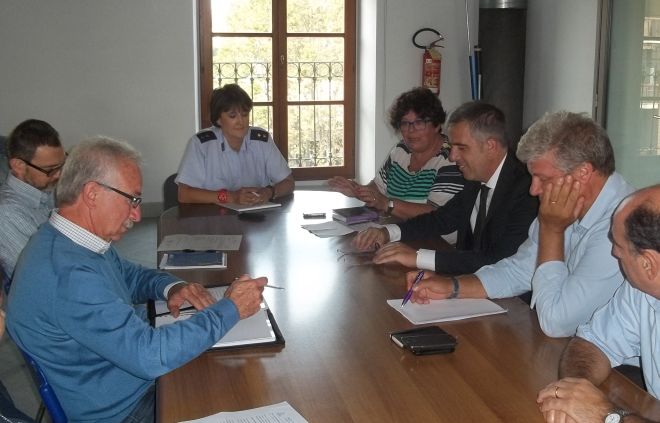 La riunione della commissione sicurezza