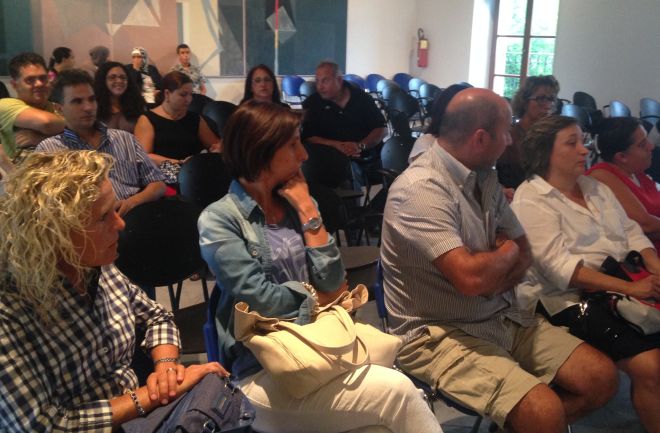 Alcuni genitori presenti