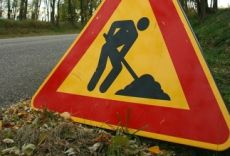 strada chiusa lavori accesso - E