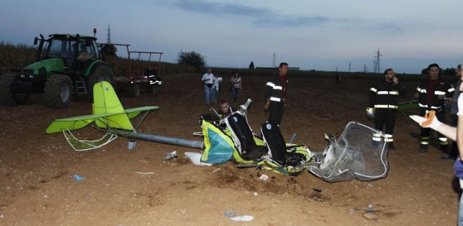 Il velivolo o ciò che rimane