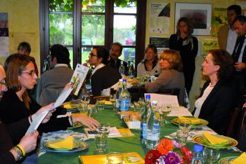 Un  momento della presentazione del percorso didattico