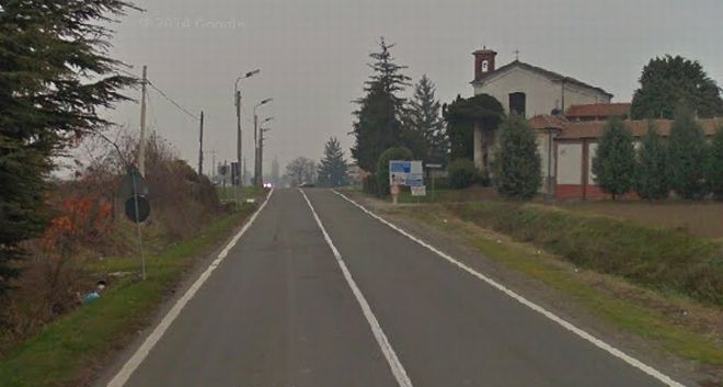 Il luogo dell'incidente stradale 
