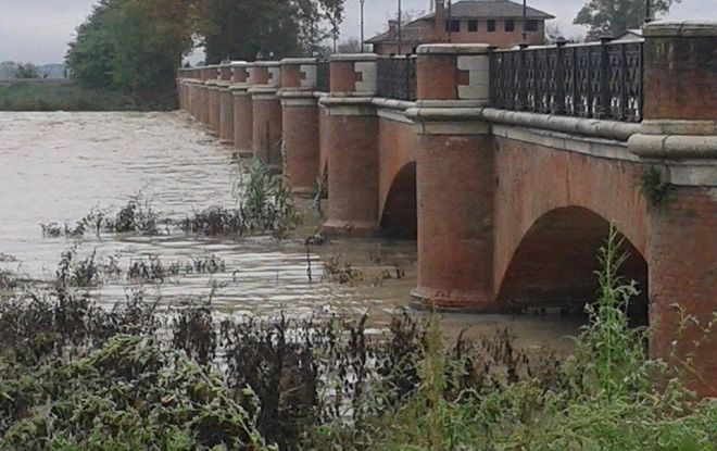 Il ponte sullo Scrivia a Castelnuovo Scrivia
