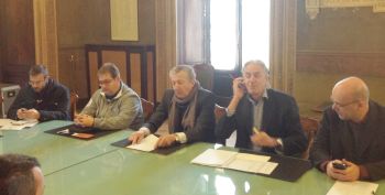 Un momento della conferenza stampa