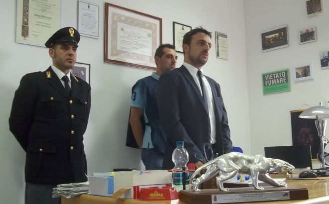 Un momento della conferenza stampa