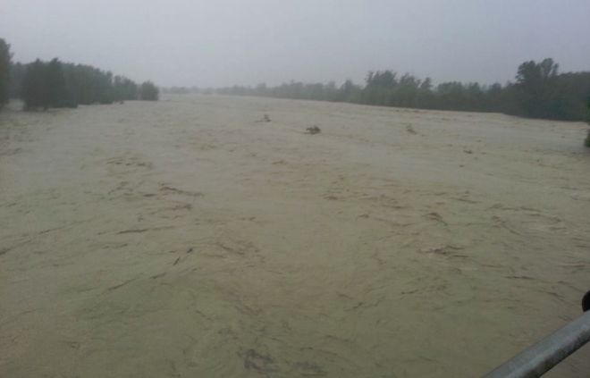 Il ponte sullo scrivia a Villalvenria