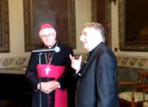 Il commiato di Canessa oggi in Seminario