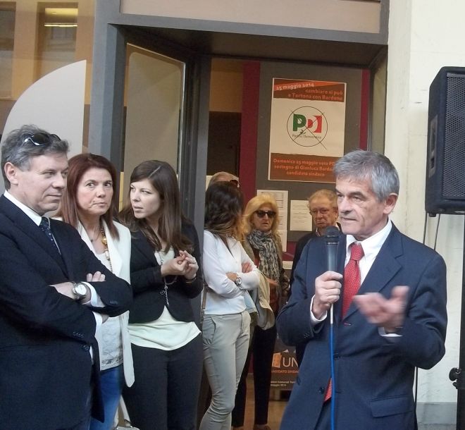 Chiamparino a  Tortona: l'attenzione  è massima 