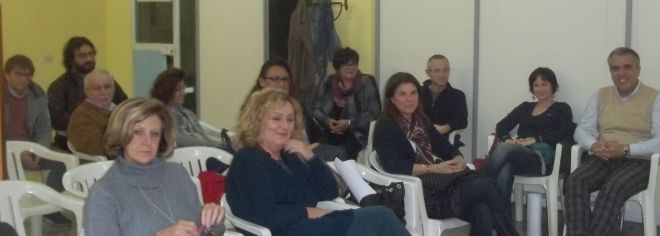 Un momento della riunione di Giovedì