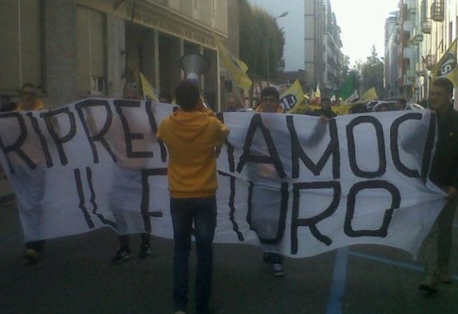 Un momento della manifestazione