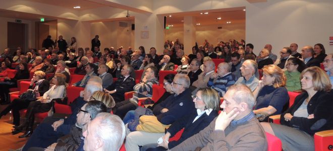 Parte del pubblico presente