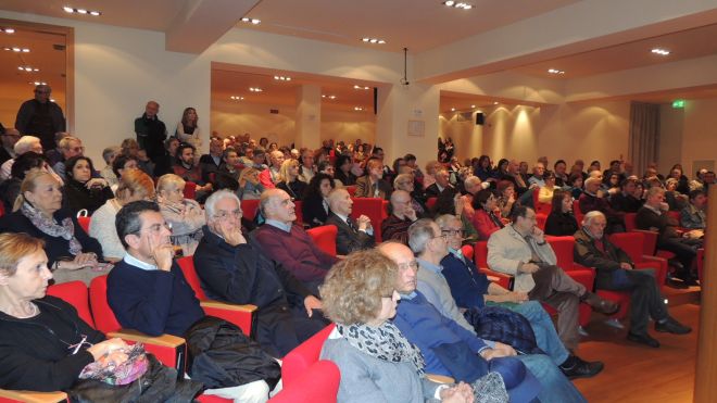 Parte del pubblico in sala