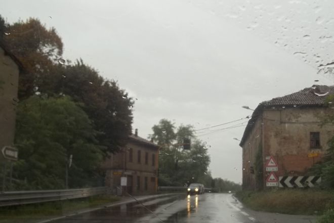 Maltempo alla frazione Torre Garofoli 